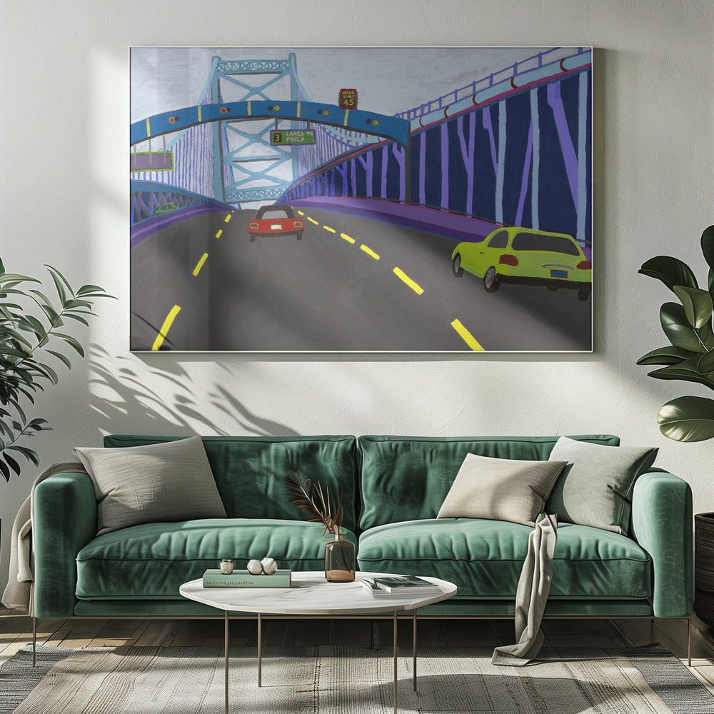 Puente Ben Franklin | Impresiones en Lienzo