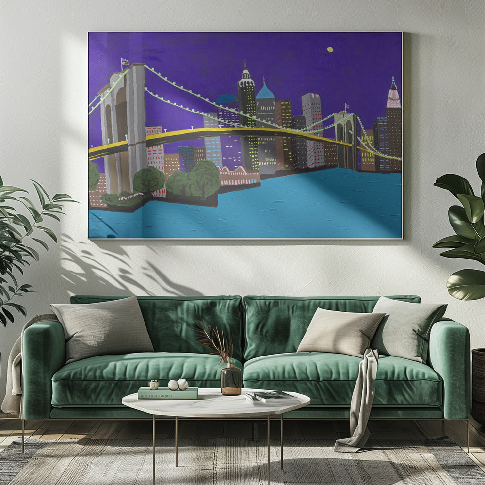 Puente de Brooklyn | Impresiones en Lienzo