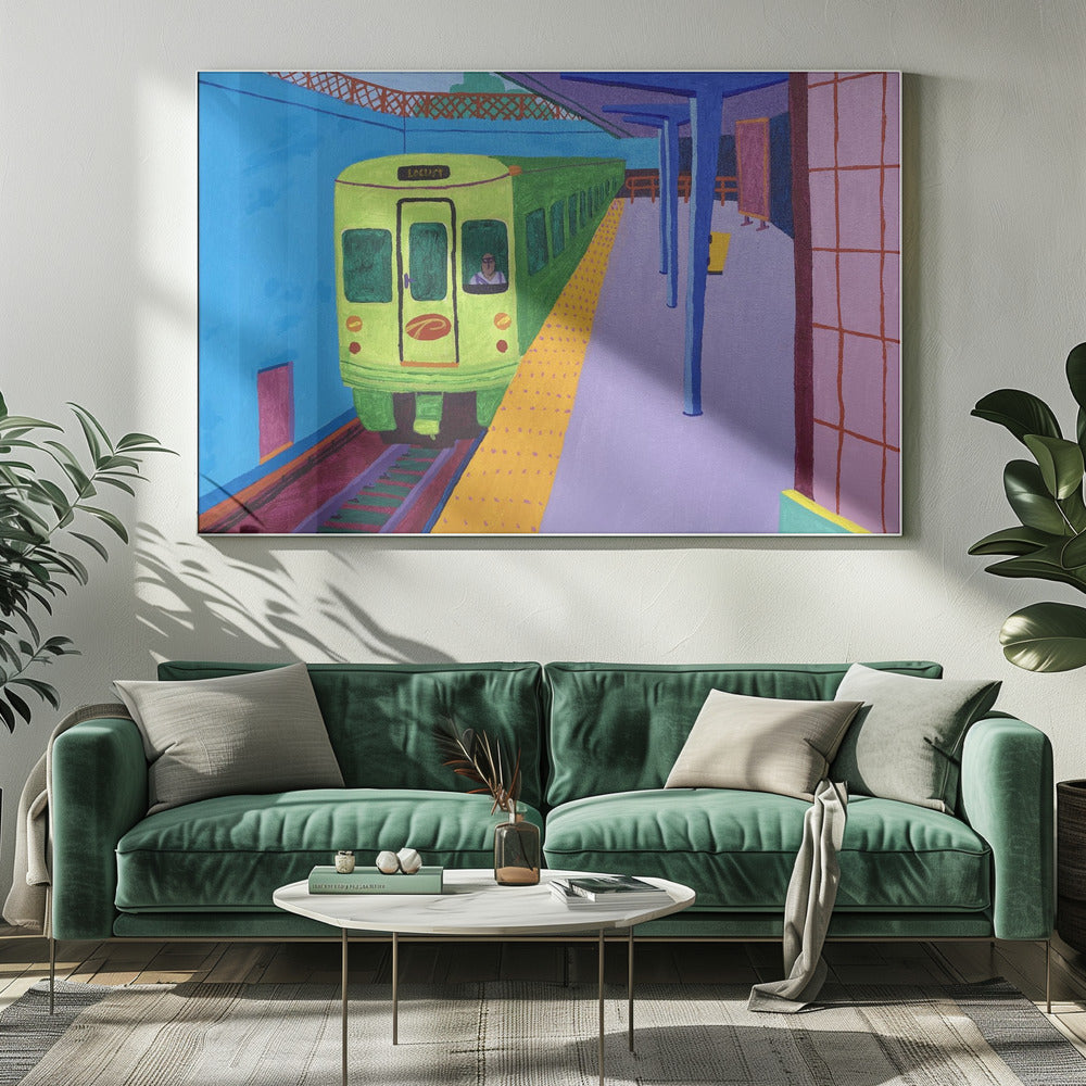 Treno per Filadelfia | Stampe su Tela