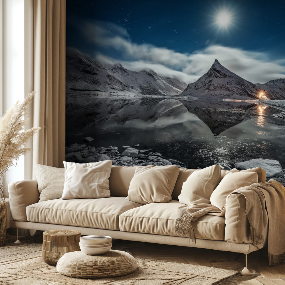 luz de la luna | Papel Pintado Fotográfico