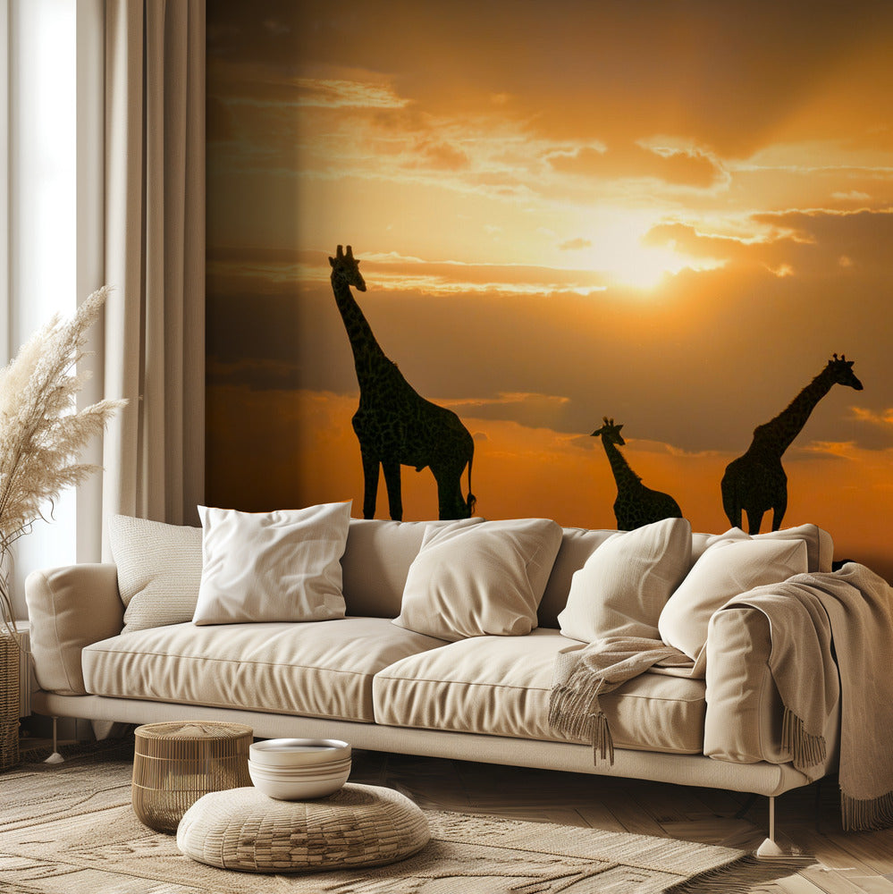 Golden Africa | Wallpaper