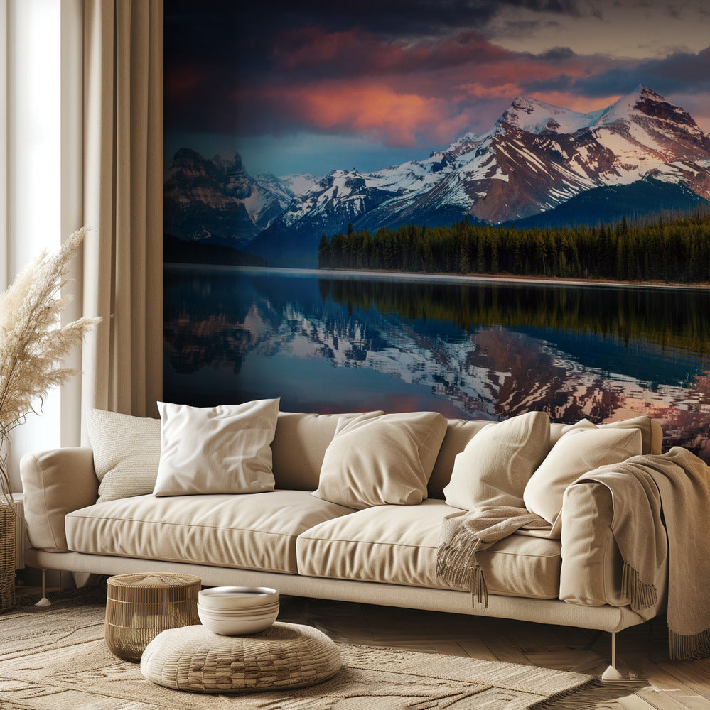 Maligne Farbe. | Fototapeten