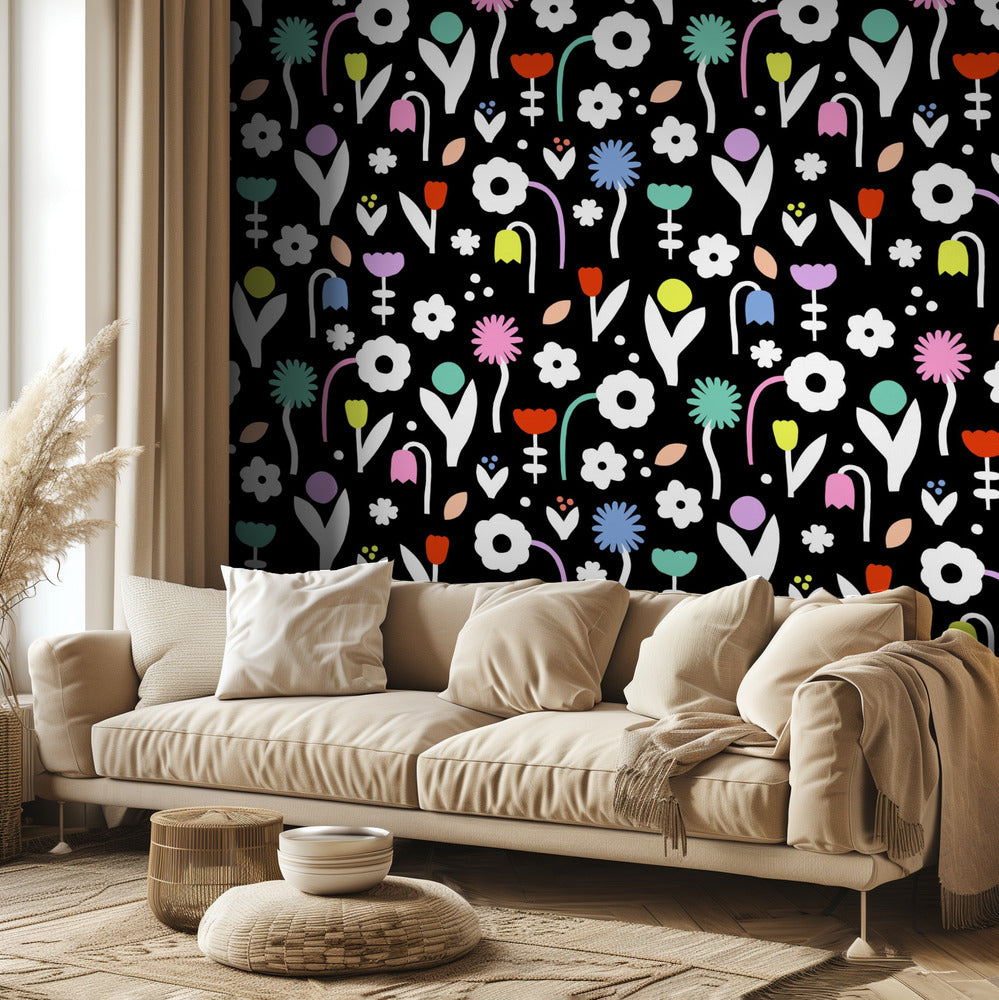 Flowers (pattern design) | Wallpaper
