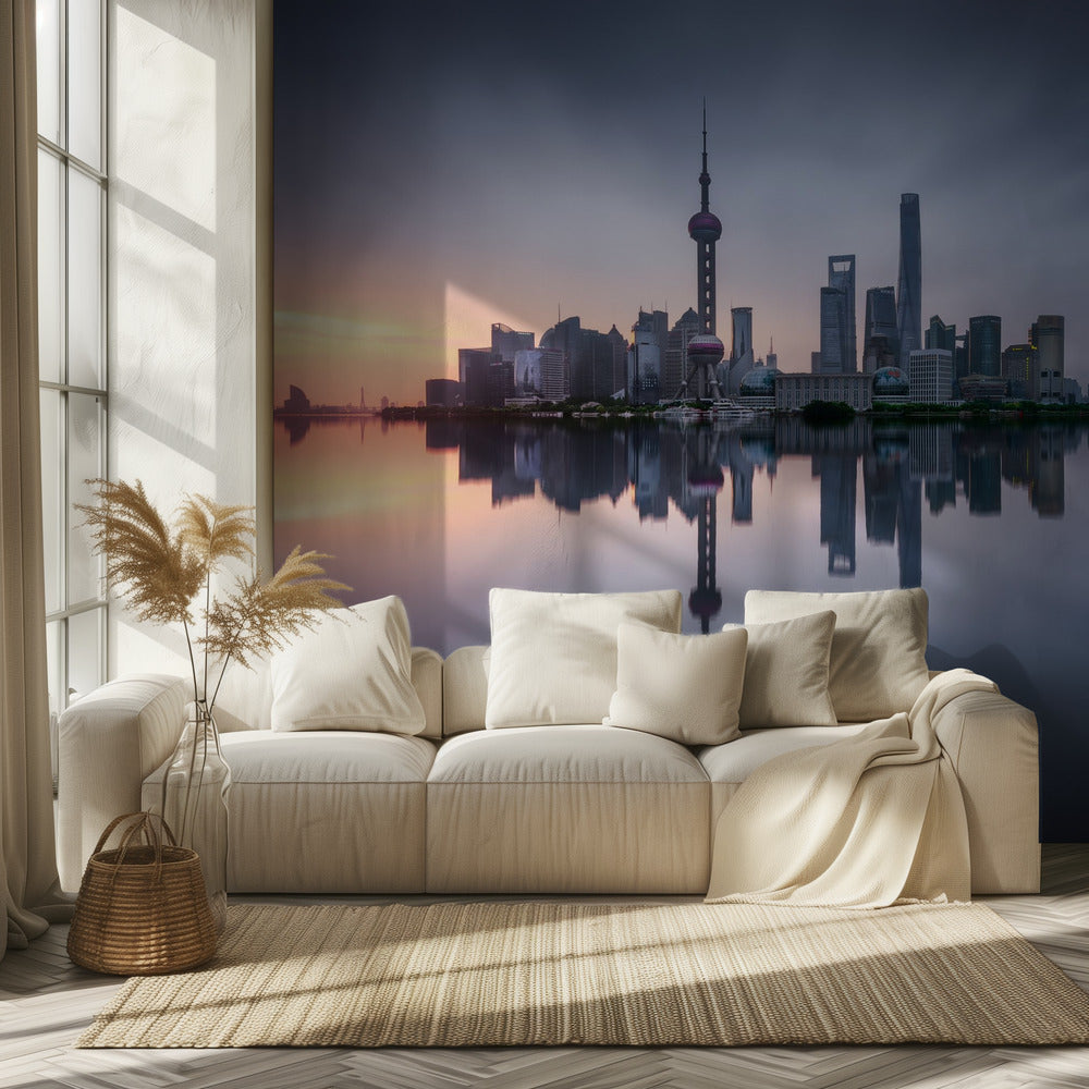 God morgon Shanghai | Fototapet