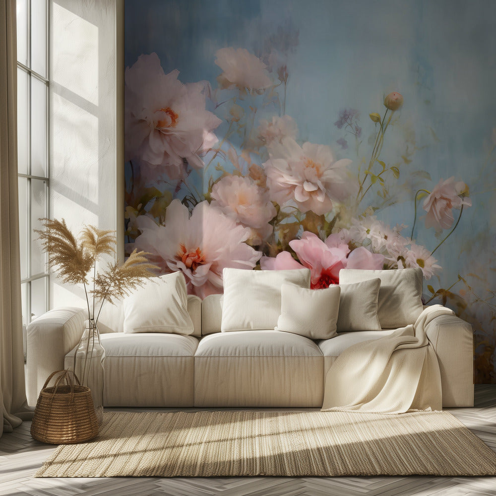 Fa Vintage Blomster 65 | Fototapeter