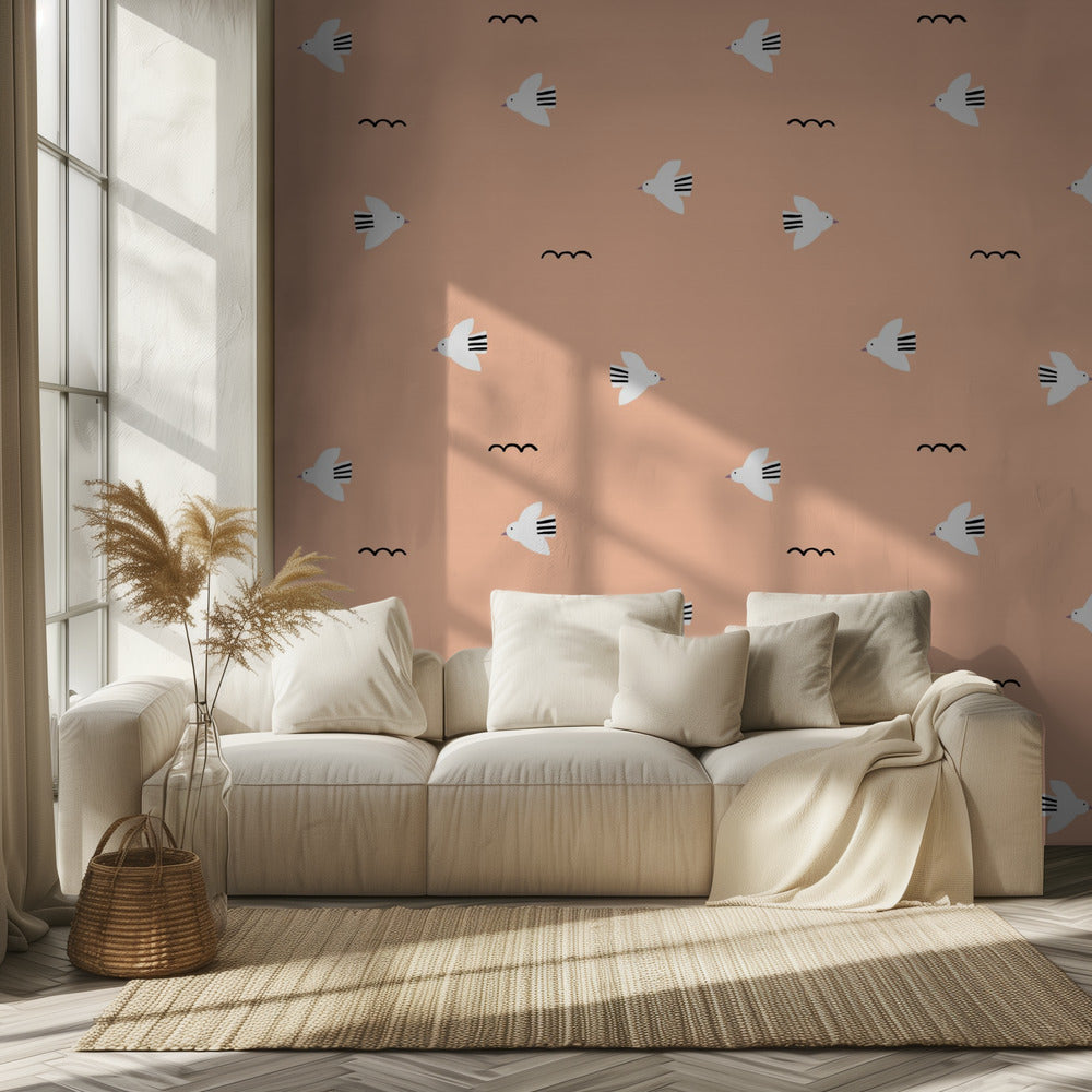 Oiseaux (modèle de conception) | Papier Peint Photo