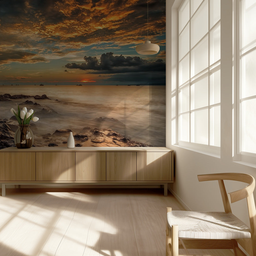 Wütender Strand | Fototapeten