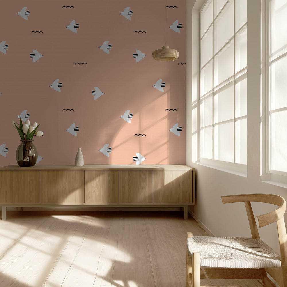 Oiseaux (modèle de conception) | Papier Peint Photo