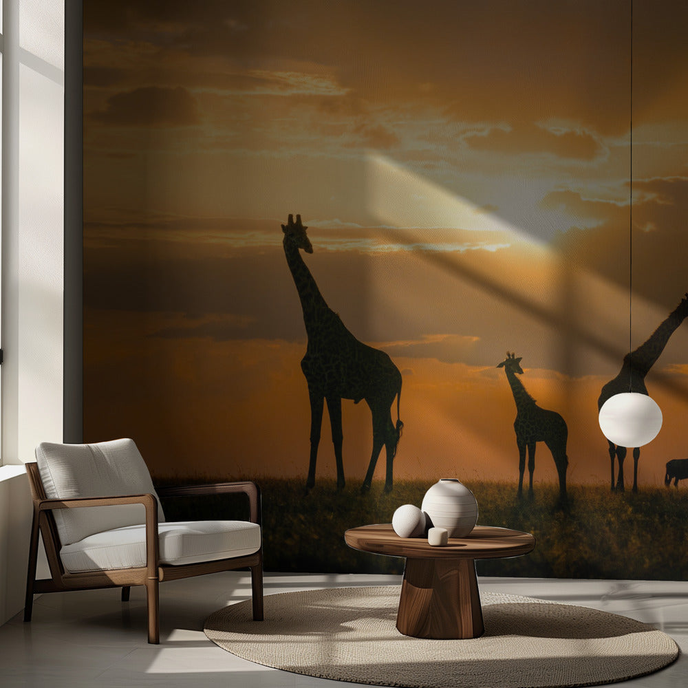 Golden Africa | Wallpaper