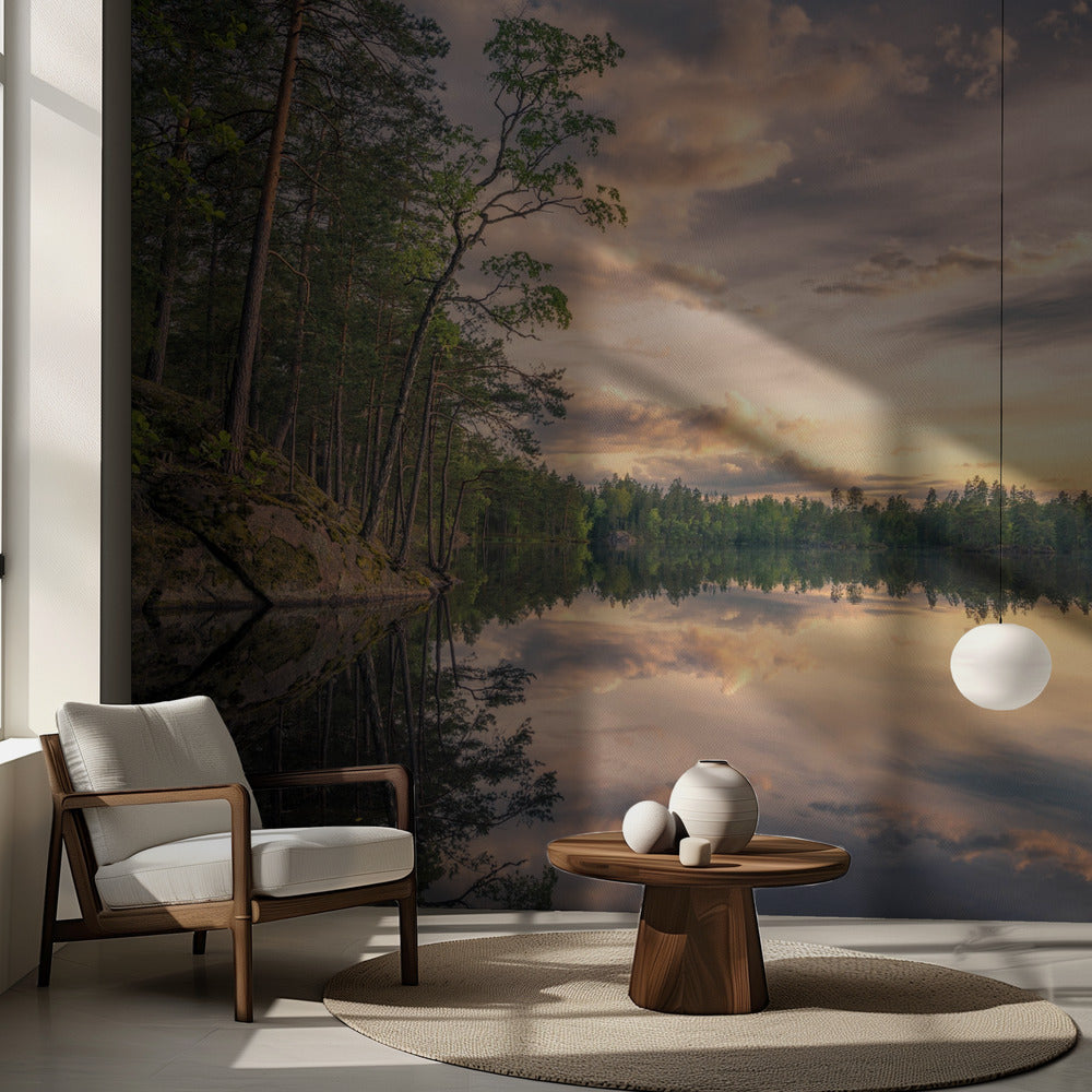 Jezioro Tarmsjön, Szwecja | Fototapeta