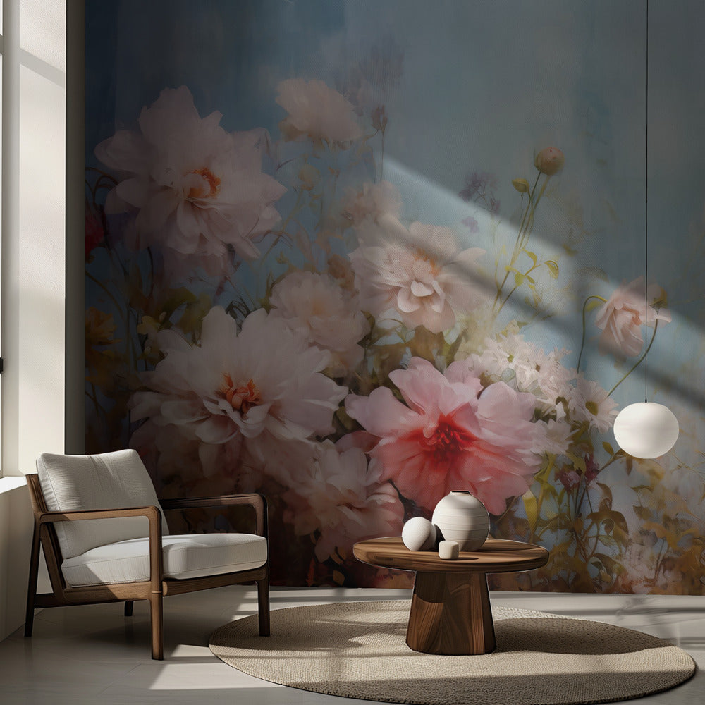 Fa Vintage Blomster 65 | Fototapeter