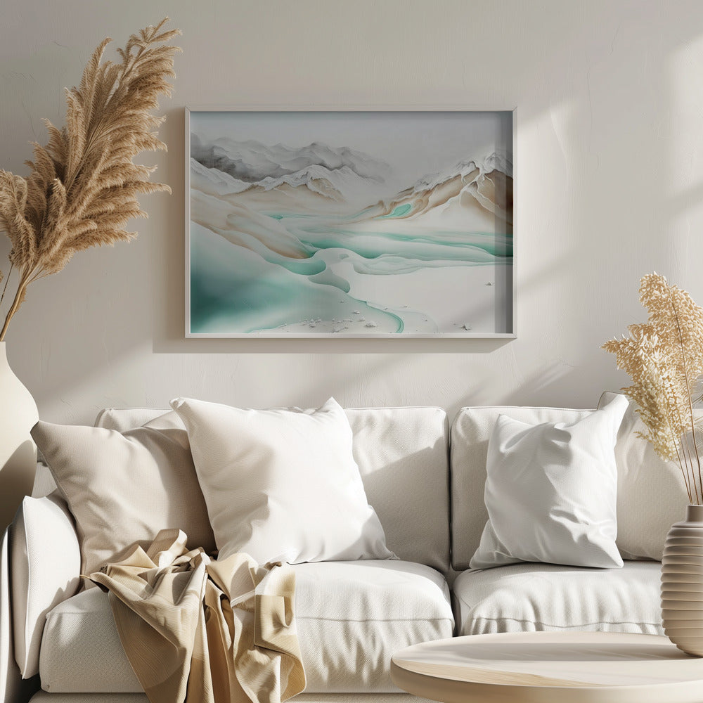 Tranquil Alpine Flow | Poster