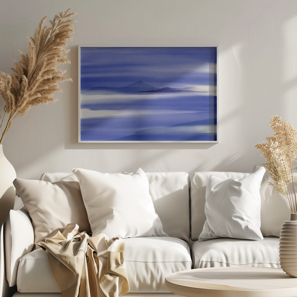 Pure Blue nature | Poster