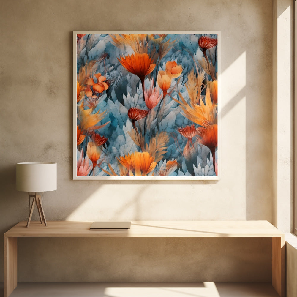 Pattern Flowers 18 | Poster