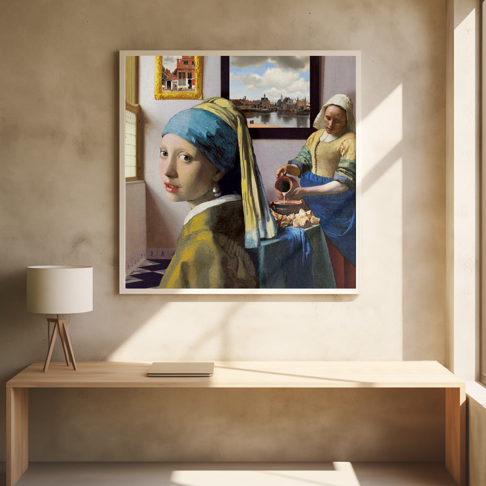 Vermeer&#039;s Girls | Poster
