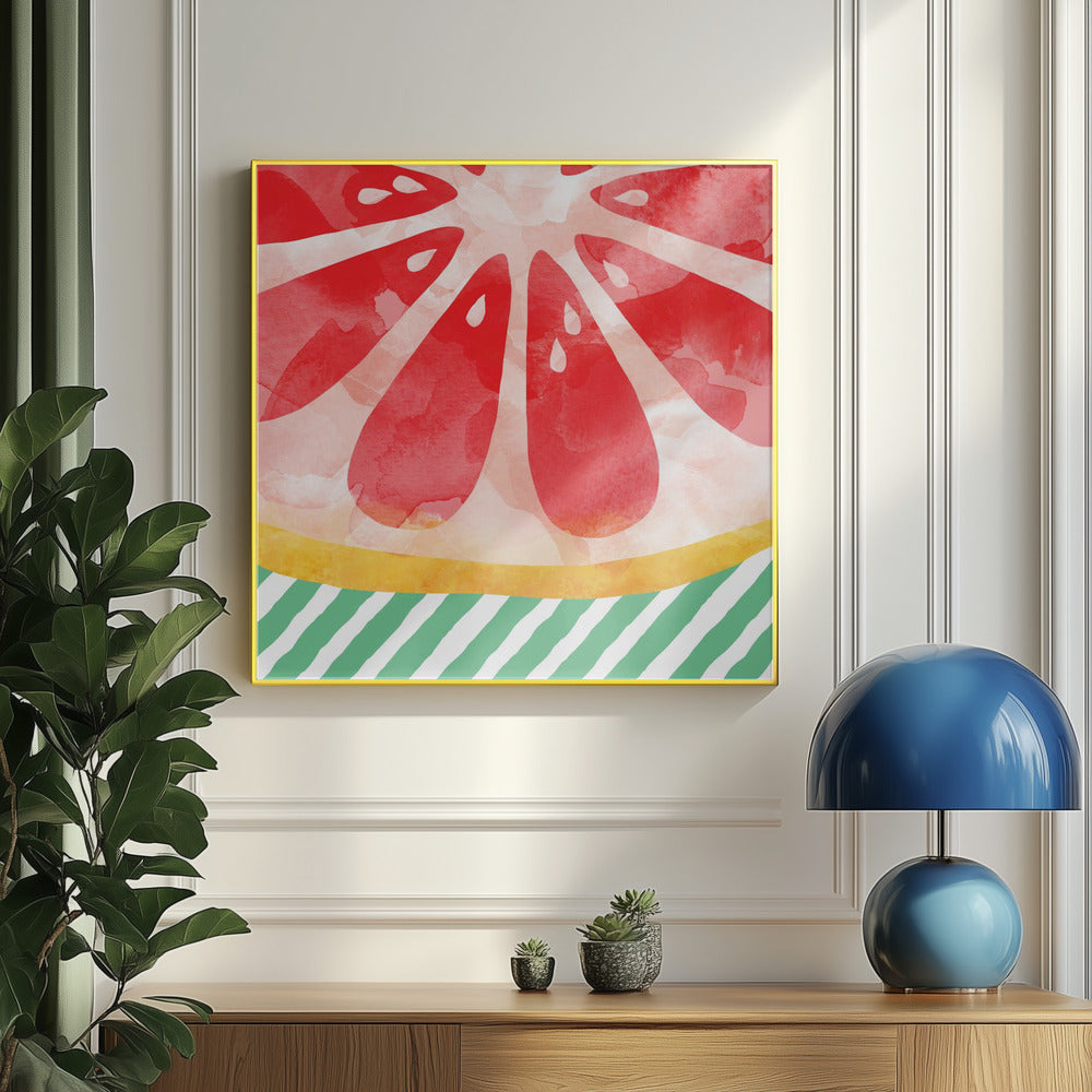 Red Grapefruit | Poster
