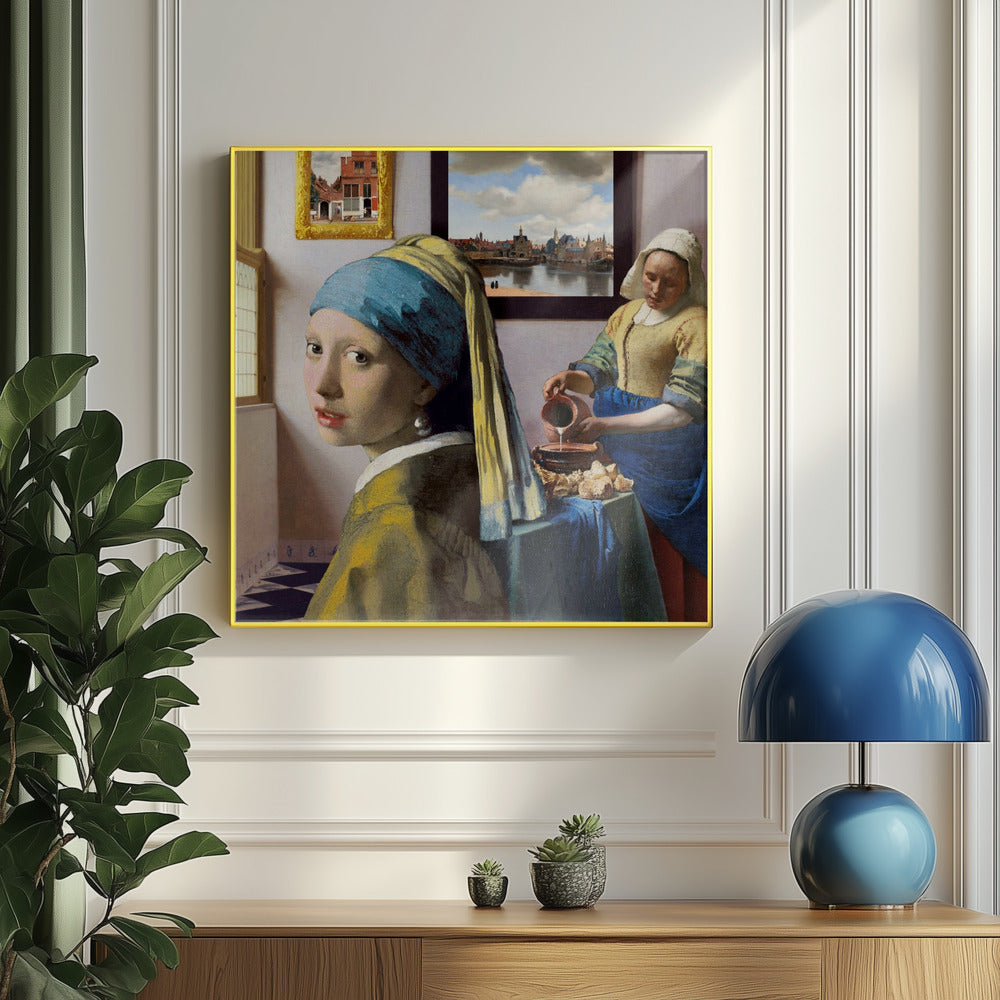 Vermeer&#039;s Girls | Poster