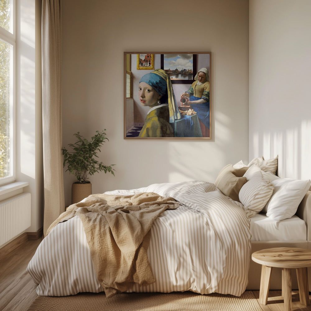 Vermeer&#039;s Girls | Poster