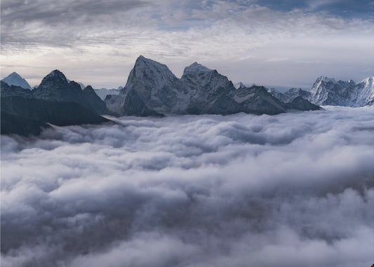 Wolkenfluss | Fototapeten