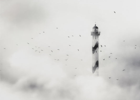 de mist | Fotobehang