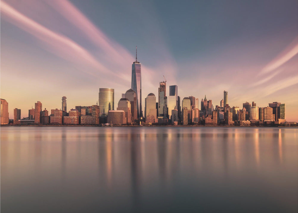 Manhattan dorado | Papel Pintado Fotográfico