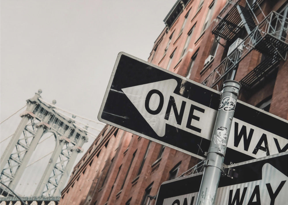 Manhattan Bridge Ensrettet | Fototapeter