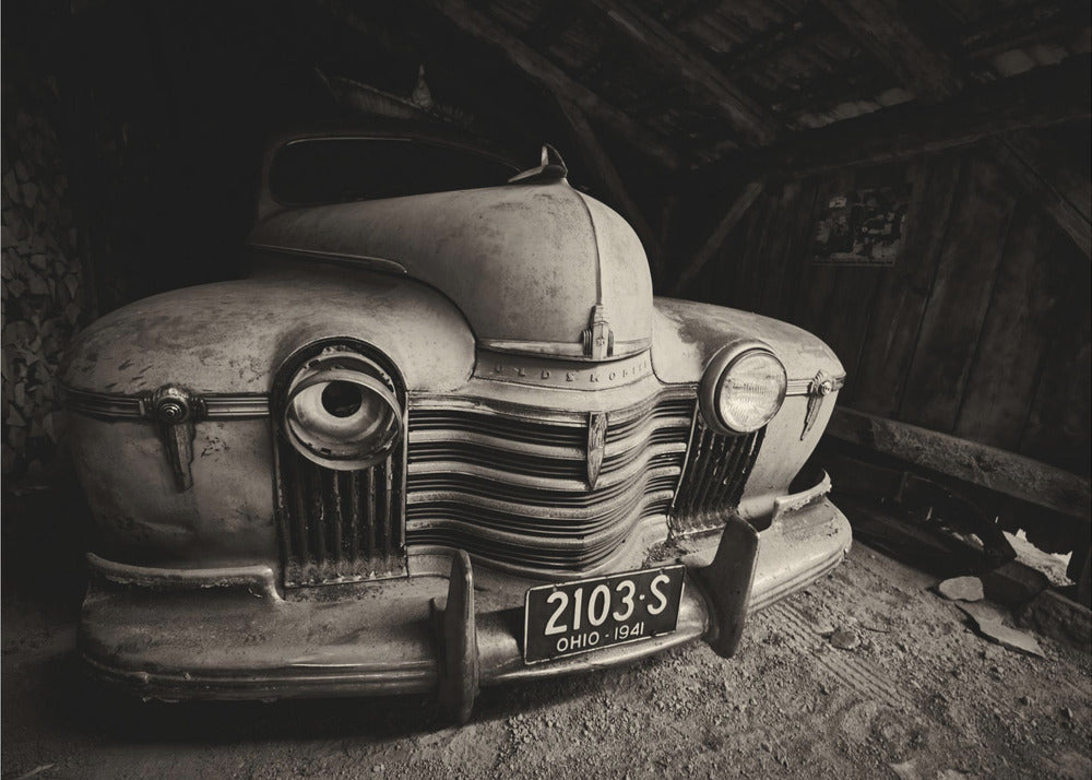 Barn find - Oldsmobile | Wallpaper