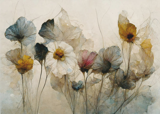 Ramo de flores secas | Impresiones en Lienzo