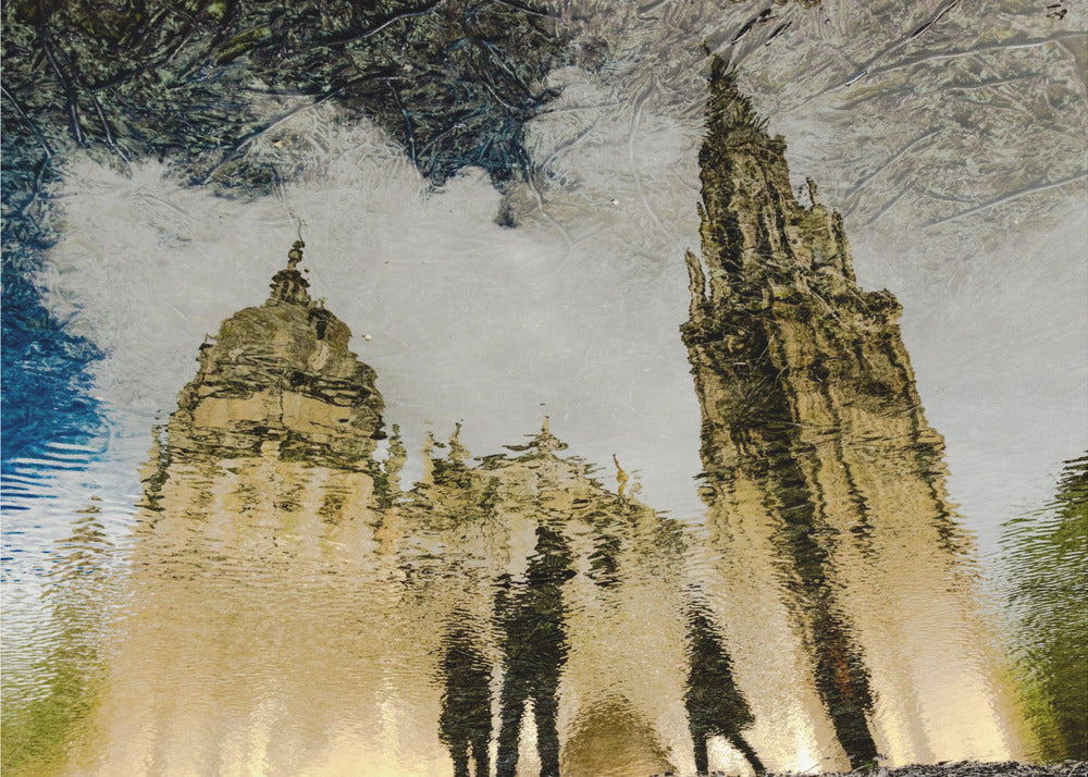 Reflektion av Toledokatedralen | Canvas