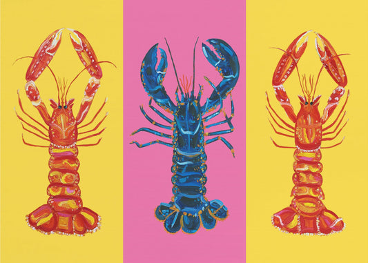 Scampi Di Aragosta Pop Art 2 | Stampe su Tela
