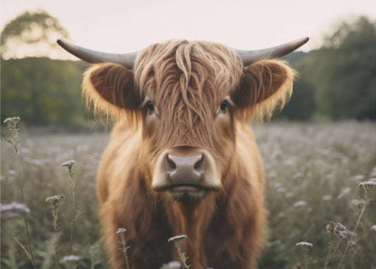 Vaca de las Tierras Altas | Impresiones en Lienzo