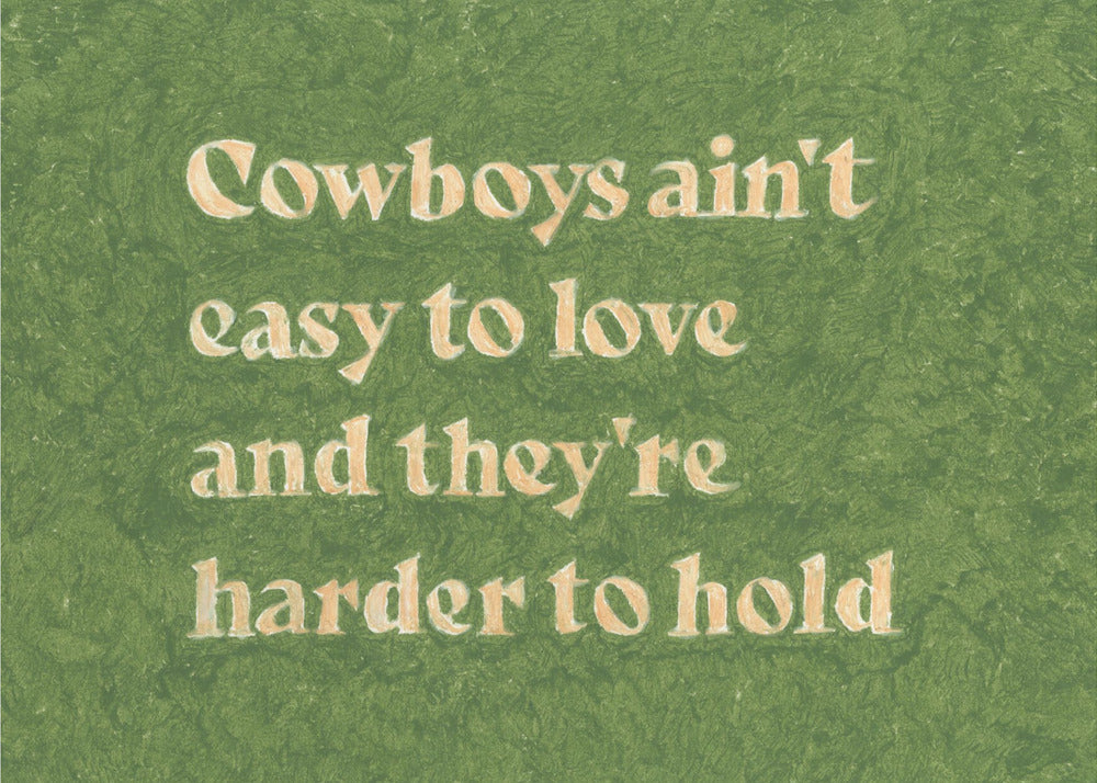 Cowboys är inte lätta att älska | Canvas