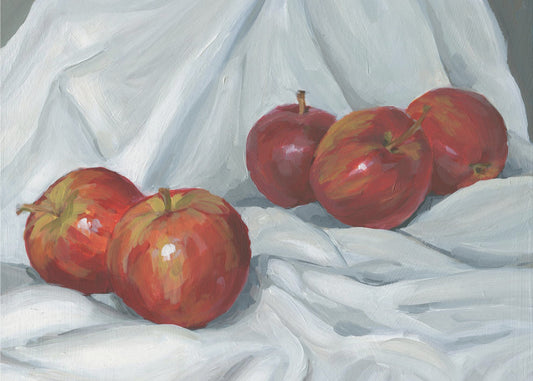Rote Äpfel | Leinwand