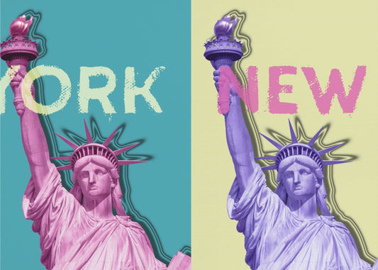 POP ART Statua della Libertà III | Stampe su Tela