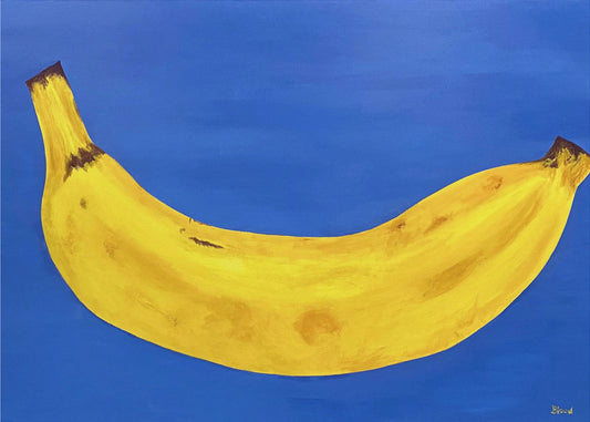 Große Banane | Leinwand