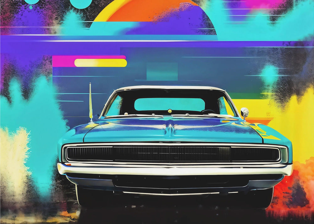 Graffitimachine serie | Canvasprints