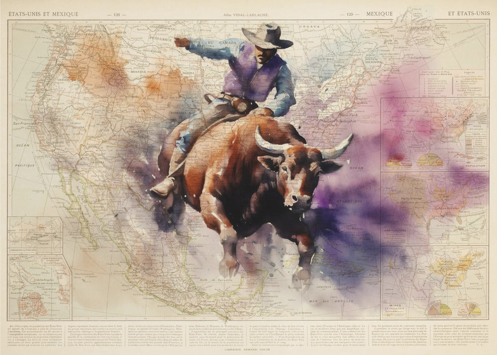 Cavaliere del Toro | Stampe su Tela