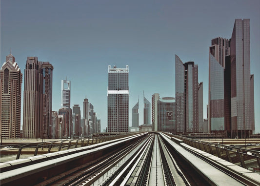 Métro de Dubaï | Tableaux sur Toile