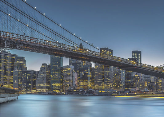 New York - L'ora blu su Manhattan | Poster - Stampe d’Arte
