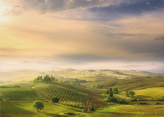 Lever de soleil du Podere Belvedere | Papier Peint Photo