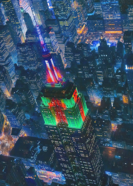 Lentävä NYC | Canvastaulut