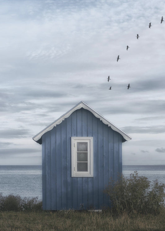 Beach hut | Canvas