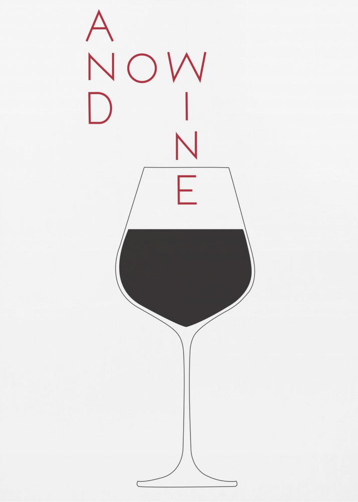 A teraz wino | Wydruki na łótnie