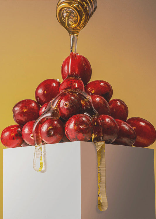 Cranberries with honey | Poster