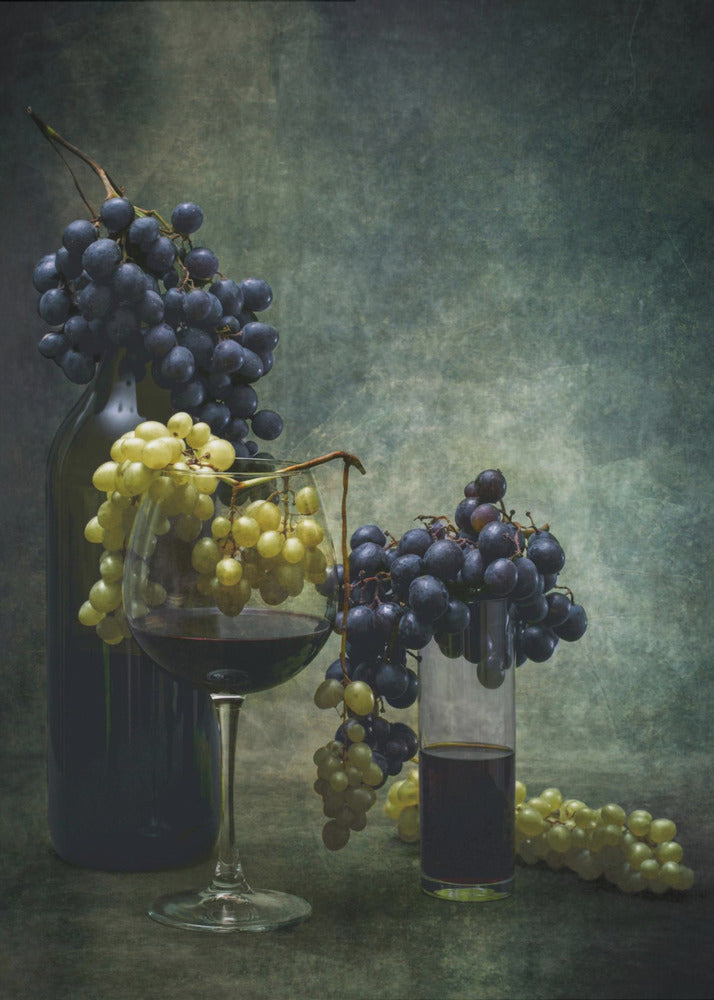 Con uvas | Posters  - Impresiones de Arte