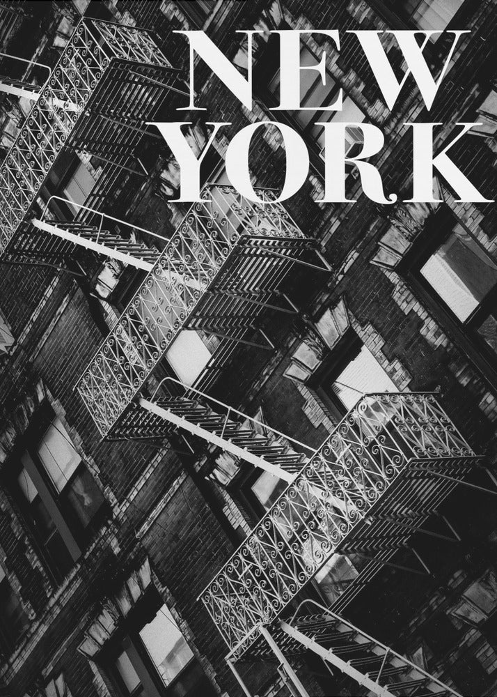 Brandstegar i New York | Canvas