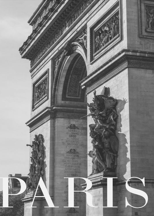 Texto de París 6 | Impresiones en Lienzo