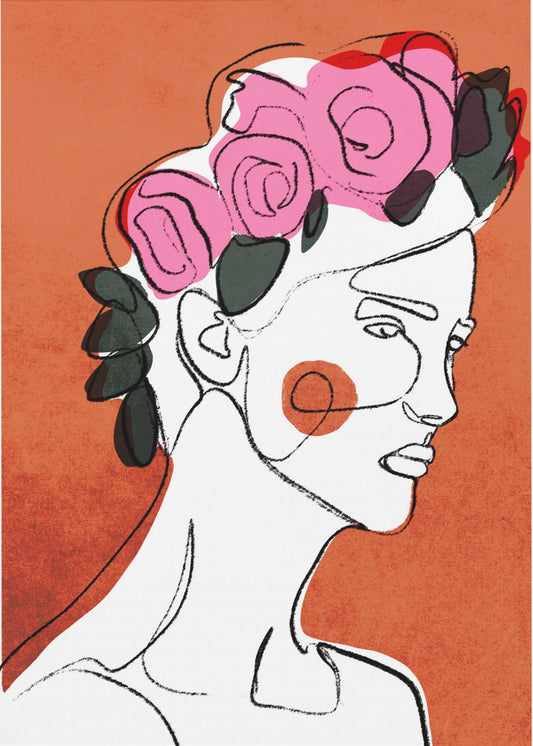 Florale Kontemplation | Poster