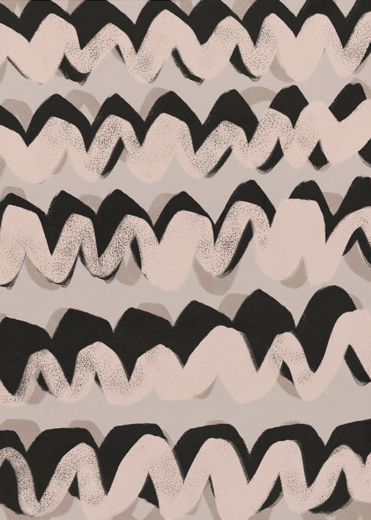 Zigzag-tapet | Poster