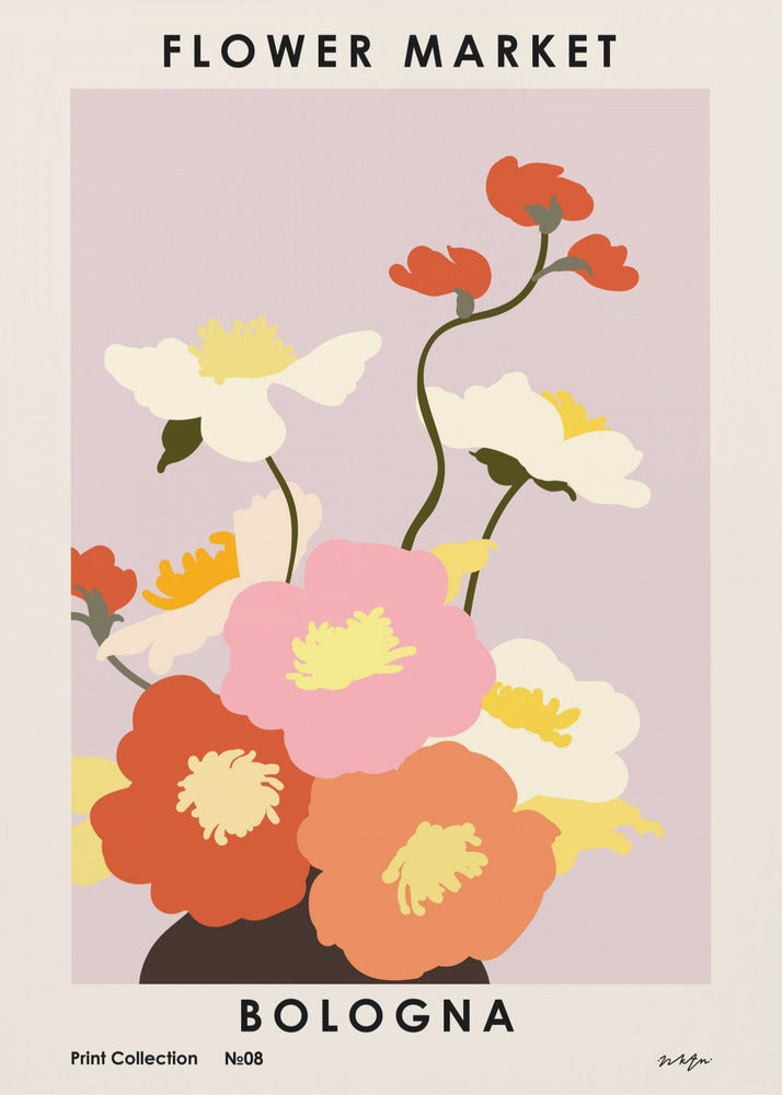 Blomstermarknaden. Bologna | Canvas